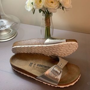 Birkenstock Madrid Silver size 38